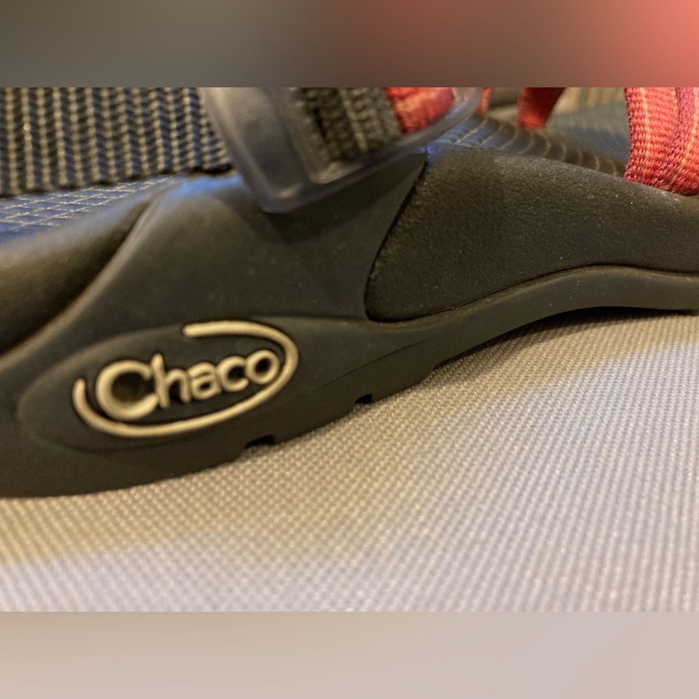 Chacos Chaco Thin Strapped Backless Slide Coral, … - image 3